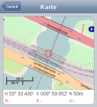 Kartenansicht