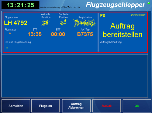 Flugzeugschlepper mobil